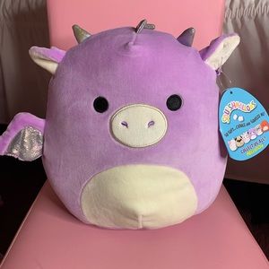 squishmallows dragon purple